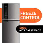 Geladeira-Brastemp-Frost-Free-Duplex-400L-Cor-Inox-com-Painel-Eletronico-e-Freeze-Control-