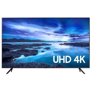 Samsung Smart TV 43" UHD 4K 43AU7700, Processador Crystal 4K, Tela sem limites, Alexa built in, Controle Único