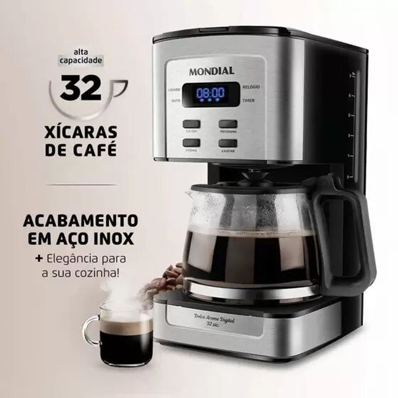 cafeteira-eletrica-mondial-dolce-arome