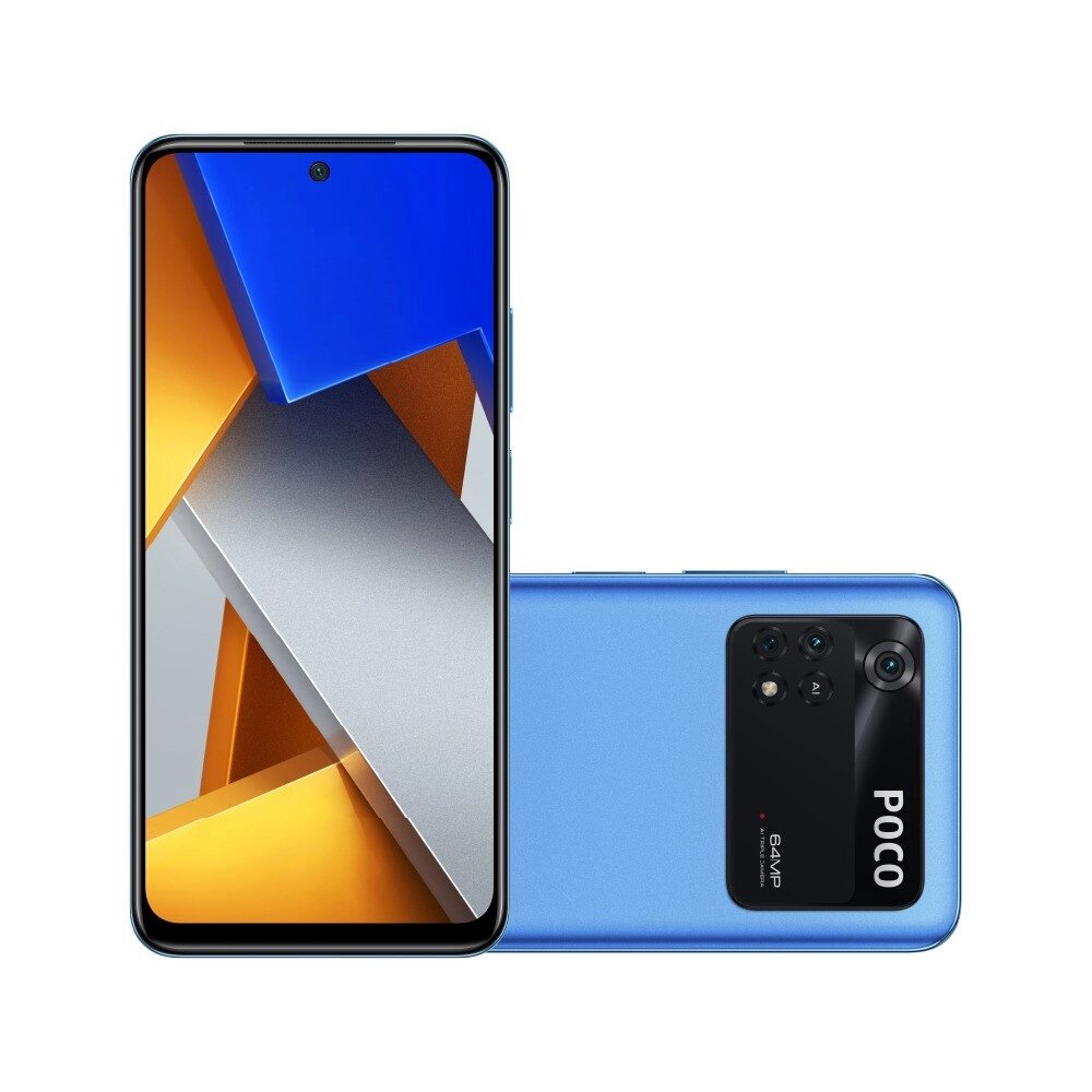 Celular Smartphone Xiaomi Poco M4 Pro 128gb Azul - Dual Chip