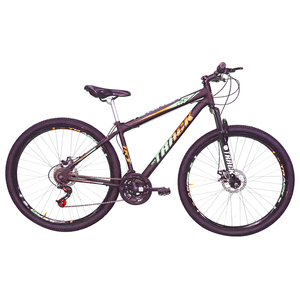 Bicicleta Track Bikes NINER Aro 29 com Freio a disco 21 marchas - Preto Fosco