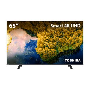 Smart Tv Toshiba 65” 65c350l 4K VIDAA 3 HDMI 2 USB Wi-Fi - TB010M