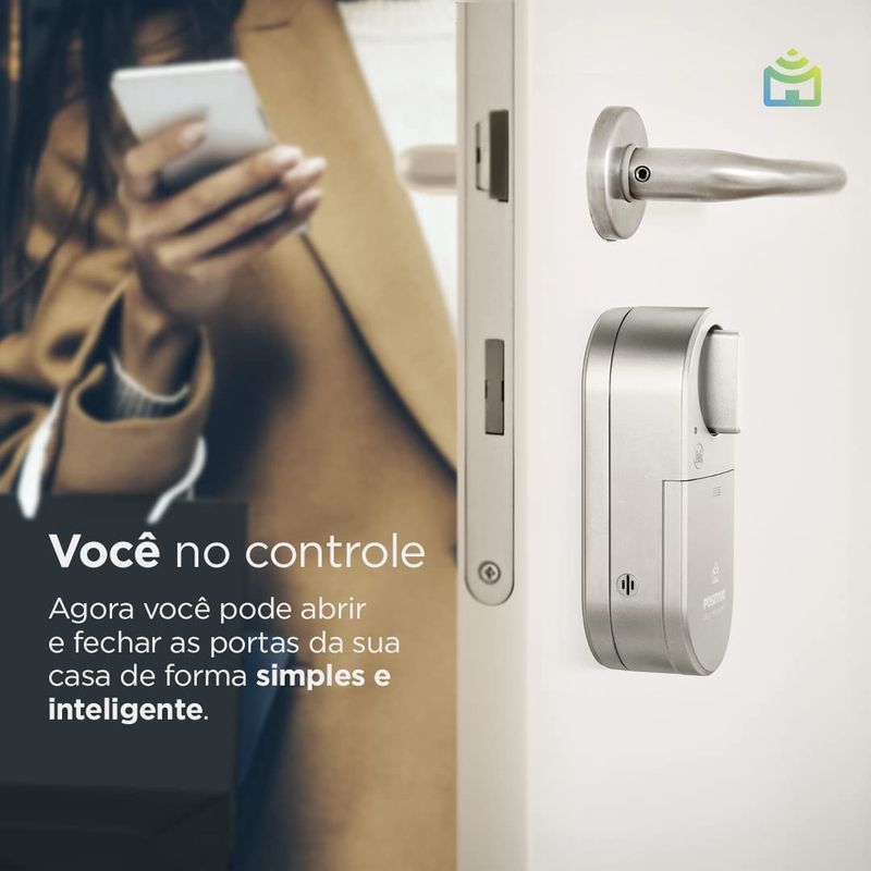 Compre Fechadura Inteligente  Positivo Casa Inteligente