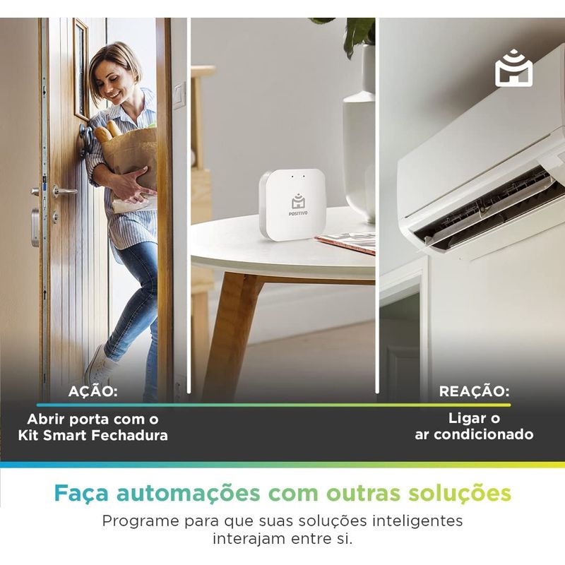 Compre Fechadura Inteligente  Positivo Casa Inteligente - Positivo Casa  Inteligente