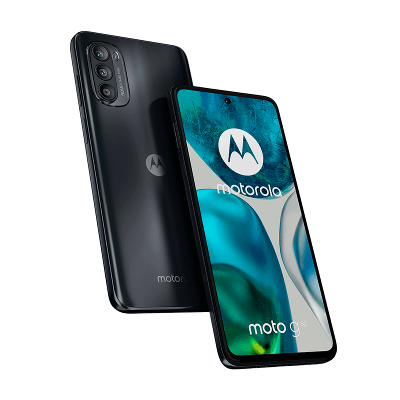 Smartphone-Motorola-Moto-G52-Preto-128GB-4GB-RAM-Tela-de-6.6”-Camera-Traseira-Tripla-Android-12-