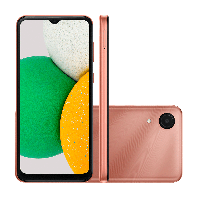 Smartphone-Samsung-Galaxy-A03-Core-32GB-2GB-RAM-Processador-Octa-Core-Selfie-de-5MP-Tela-Infinita-de-6.5--Cobre