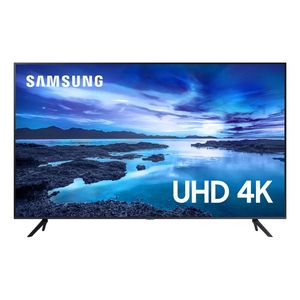 Samsung Smart TV 55" UHD 4K 55AU7700 Processador Crystal 4K