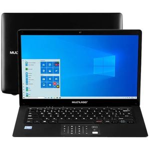 Notebook Multilaser Legacy Book PC260 Tela 14,1", Processador Celeron Quadcore, 4GB RAM e 64GB, Windows 10 Home