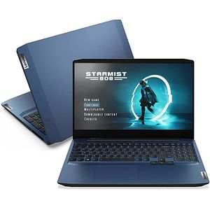 Notebook Lenovo ideapad Gaming 3i i5-10300H Tela de 15.6" FHD 8GB, 256GB SSD Dedicada GTX 1650 4GB, W10 82CG0002BR