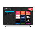 Smart-TV-AOC-32-LED-HD-32S513578-ROKU-HDMI-USB-Conexao-Wi-Fi-Preta