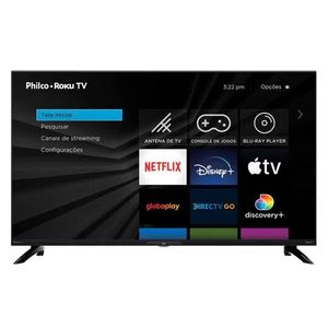 Fast Smart TV Philco 40" FHD compatível Alexa Siri Google Assistente PTV40G7ER2CPBLF