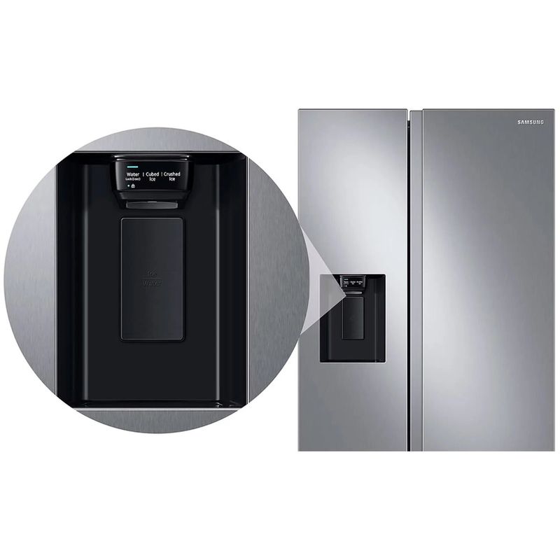 Geladeira Samsung RS60T5200B1 Frost Free Side by Side 602 Litros cor Preto  Inox em Promoção é no Buscapé