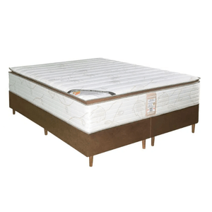 Conjunto de Cama Box Super King Bom Pastor 193x203x62cm