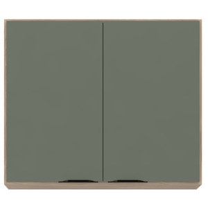 Armário Aéreo 2 Portas 80cm Firenze Demóbile Avena Menta