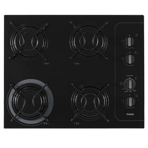 Cooktop Consul 4 Bocas com Grades Individuais Esmaltadas e Acendimento Automático Controle Fácil CD060AE Bivolt