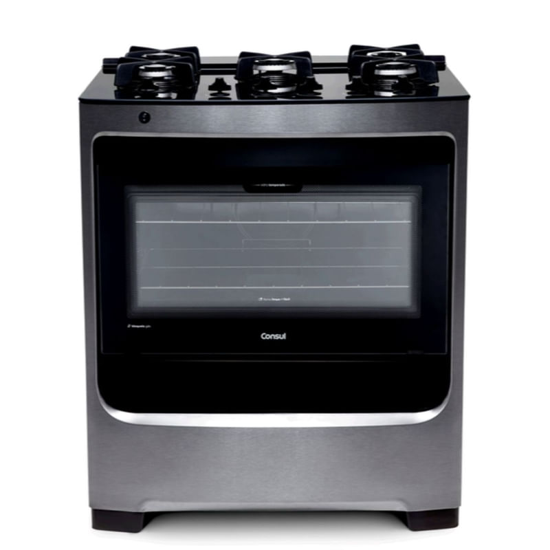 Fogao-Consul-5-bocas-Cor-inox-Mesa-de-vidro-e-Trempe-de-ferro-fundido