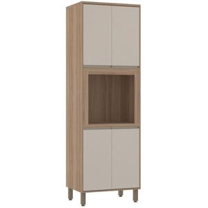 Paneleiro 4 Portas Lari 70cm Luciane Cozinhas Connect BP Vanilla