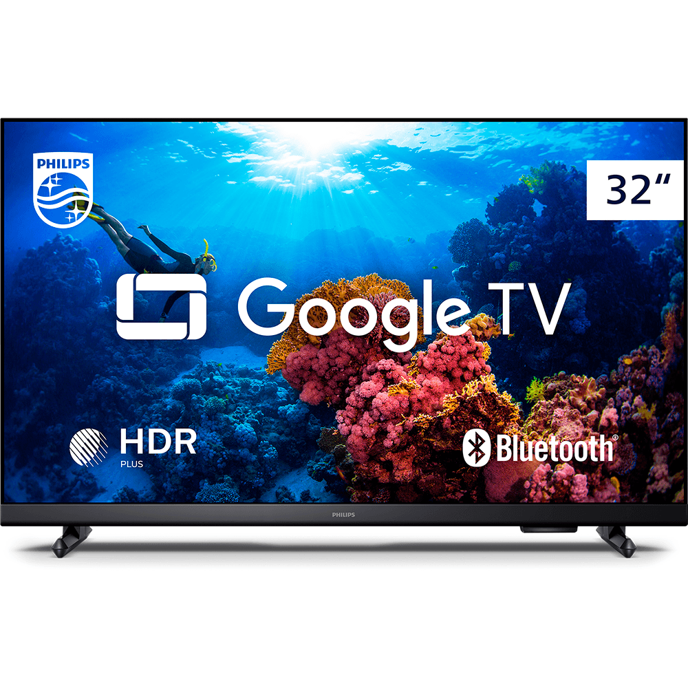 Google TV Philips 32” LED com Comando de Voz 32PHG6918