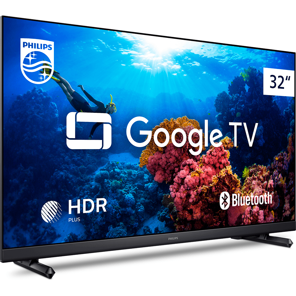 Google TV Philips 32” LED com Comando de Voz 32PHG6918