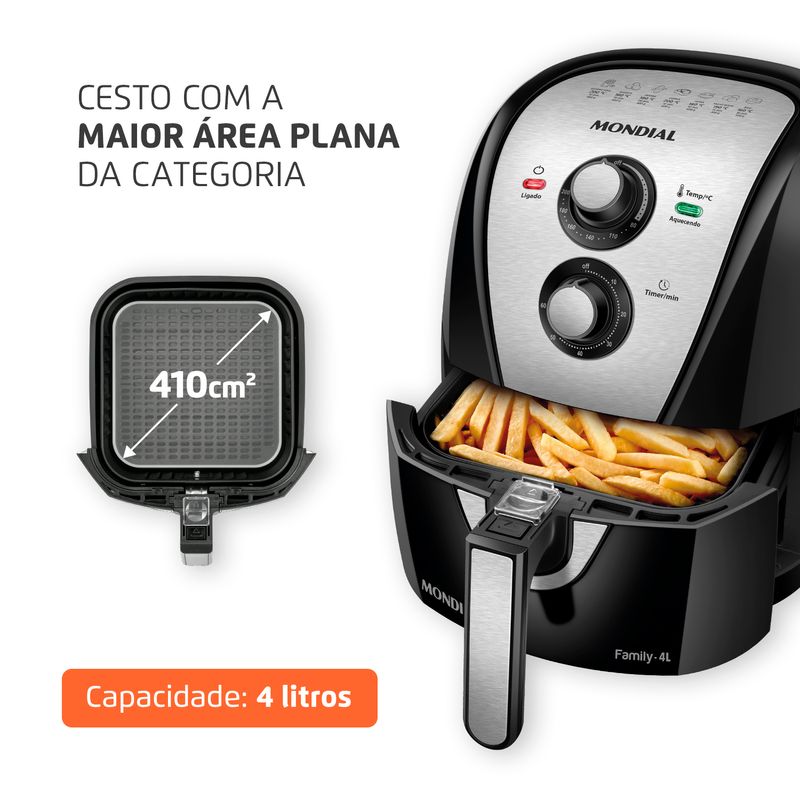 fritadeira-sem-oleo-air-fryer-eletrica-mondial-4-litros-afn-40-fb-com-timer