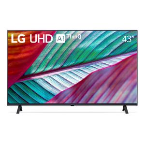 Smart TV LG 43'' 4K Game Optimizer, ThinQ AI, Alexa, Dolby Atmos UR7800