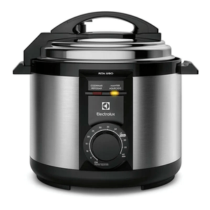 Panela de Pressão Elétrica Electrolux 5L Cor Inox Efficient PCE20