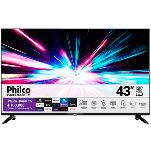 Smart TV Philco 43” Led Dolby Audio PTV43G7ER2CPBLF