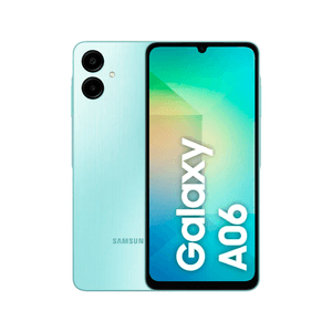 Smartphone Samsung Galaxy A06 4G 128GB 4GB RAM Tela Grande de 6.7" Verde Claro