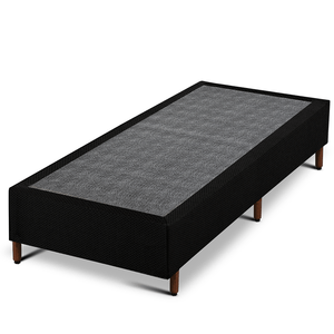 Base Box Solteiro Polar Safira 88x188cm Preto