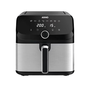 Fritadeira Air Fryer Arno Mega Digital 7,5 Litros 1700W Inox