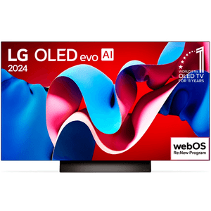 Smart TV 55" LG OLED evo 4K, com Alexa, Inteligência Artificial, modo 144Hz Game