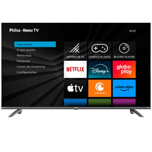 Smart TV LED 50" Philco Roku TV Dolby Audio PTV50G3ERSGB