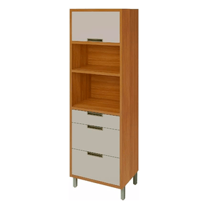 Paneleiro Imperatriz Nesher Torre Quente 70cm Freijo/Off white