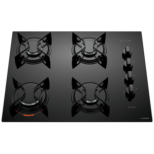 Cooktop U Top Atlas 4 Bocas com Mesa de Vidro