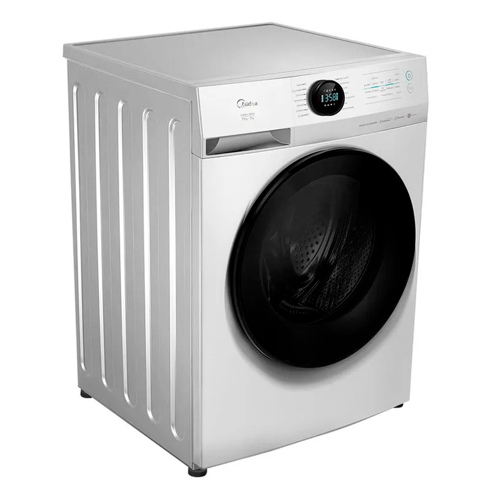 Lava e Seca Midea 11kg Slim HealthGuard Branca Conectada MF201D110WB