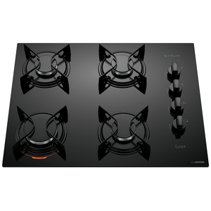 Cooktop U Top Atlas 4 Bocas com Mesa de Vidro
