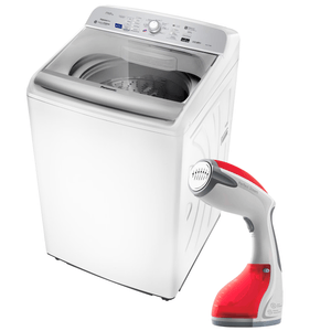 Máquina de Lavar 17kg Panasonic com Vaporizador Black&Decker Portátil