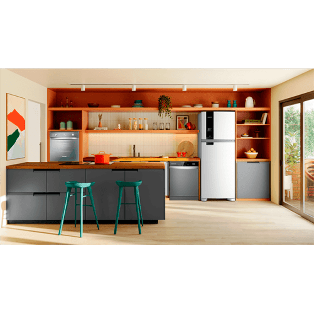 Geladeira Brastemp Frost Free Duplex 463L Branco BRM55FB