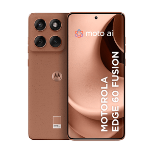 Smartphone Motorola Edge 60 Fusion 5G 256GB, 8GB + 16GB RAM Boost, Tela 6,7" Super HD, Marrom