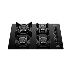 Cooktop 4 Bocas Electrolux com Mesa de Vidro e Acendimento Automático KE4GC