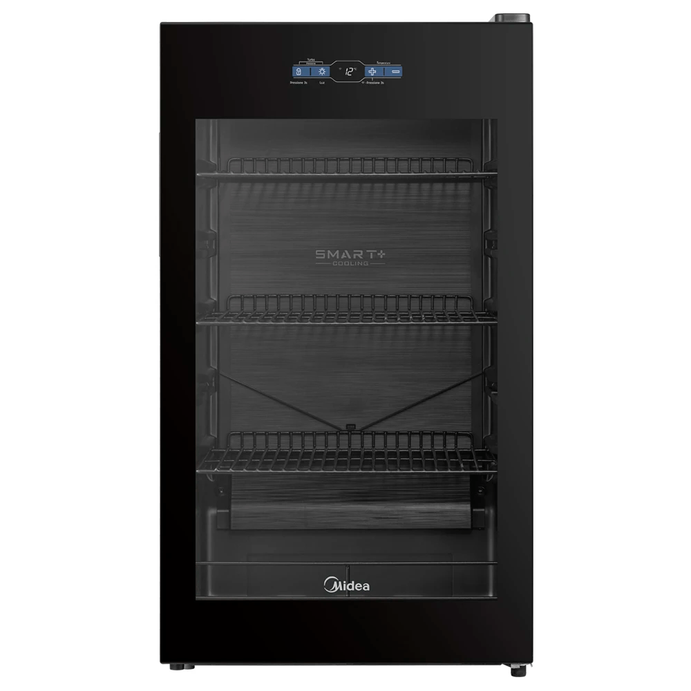 Cervejeira Midea 82 Litros 3 em 1 Frost Free Inverter Preto
