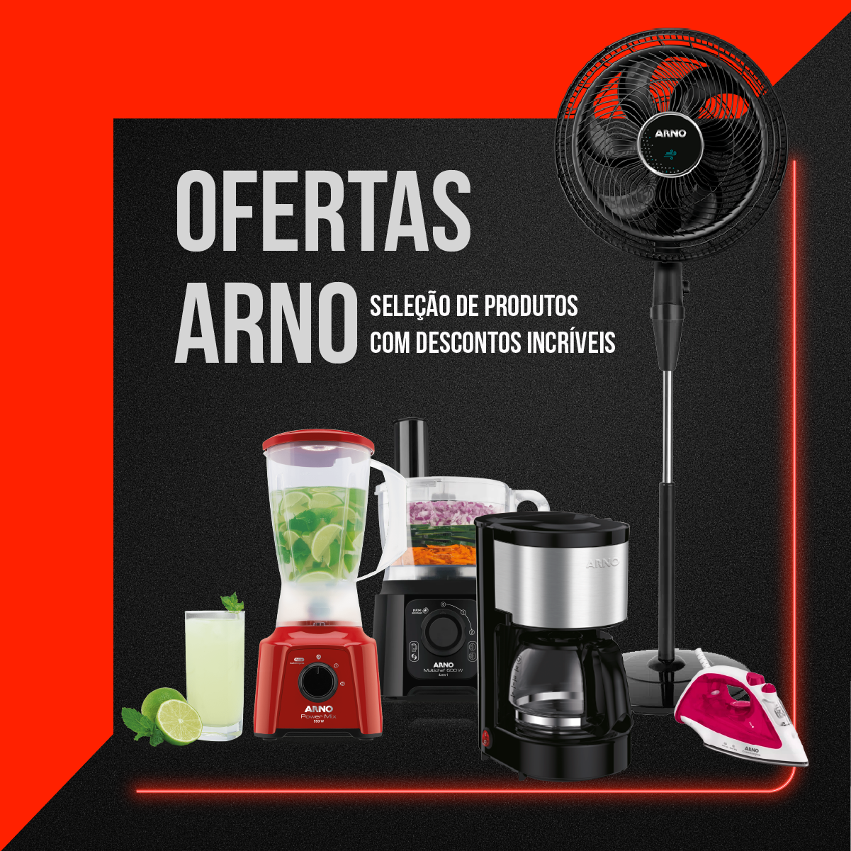 Ofertas especiais Arno