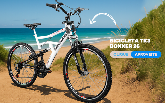 Bicicleta Track&Bikes Aro 29 TB NINER 21 velocidades e freio a Disco